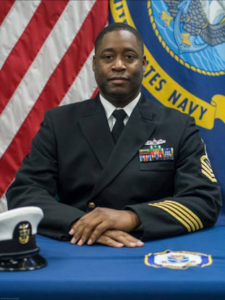 FCCM(SW) James E. Epps, 2016 recipient of USS Lassen (DDG 82) Class of 1982 Leadership Award.